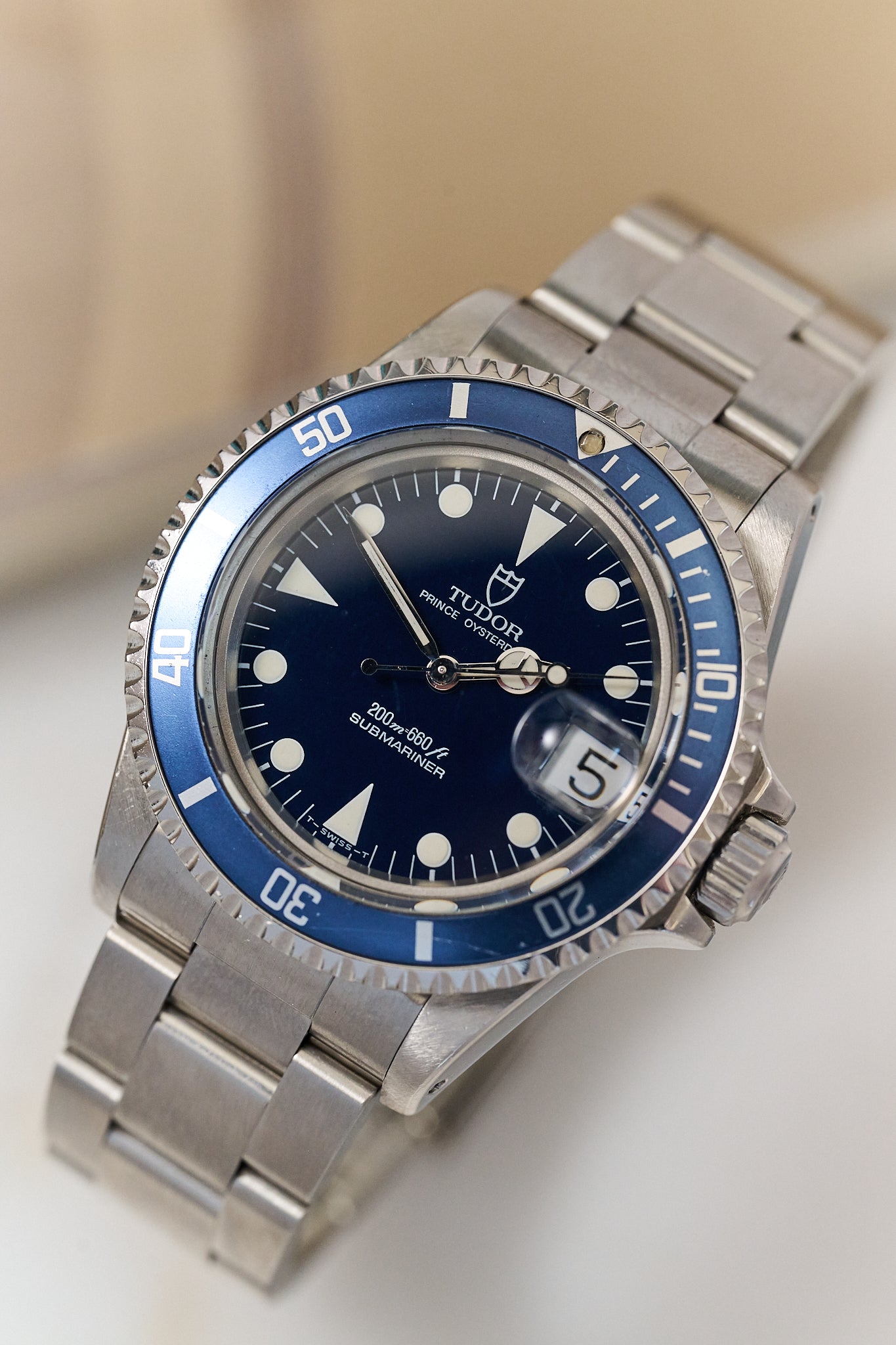 TUDOR SUBMARINER DATE 79090 'BLUE DIAL'