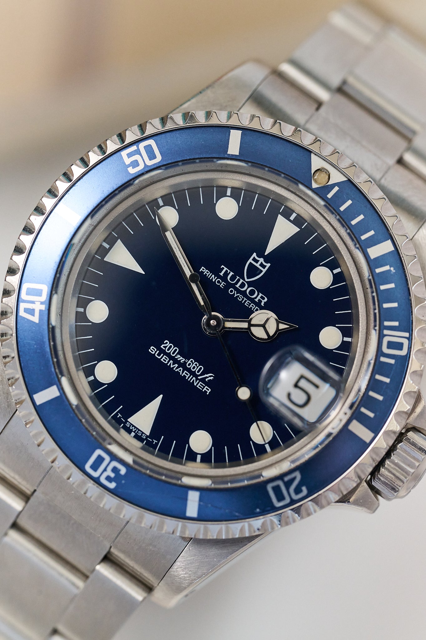 TUDOR SUBMARINER DATE 79090 'BLUE DIAL'