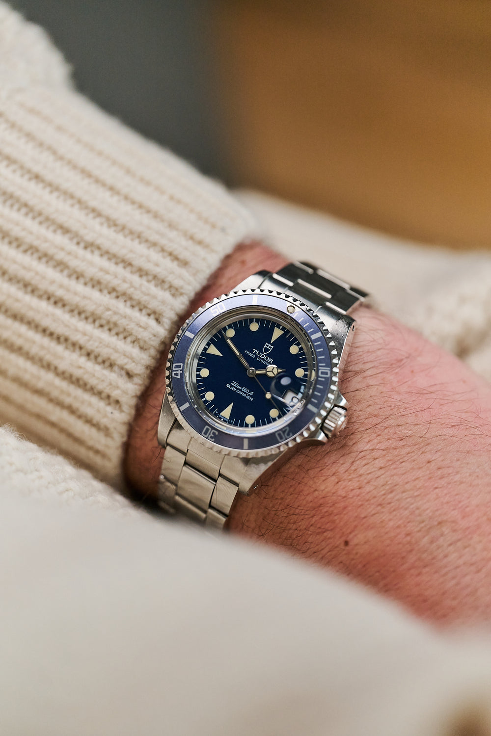 TUDOR SUBMARINER DATE 79090 'BLUE DIAL'