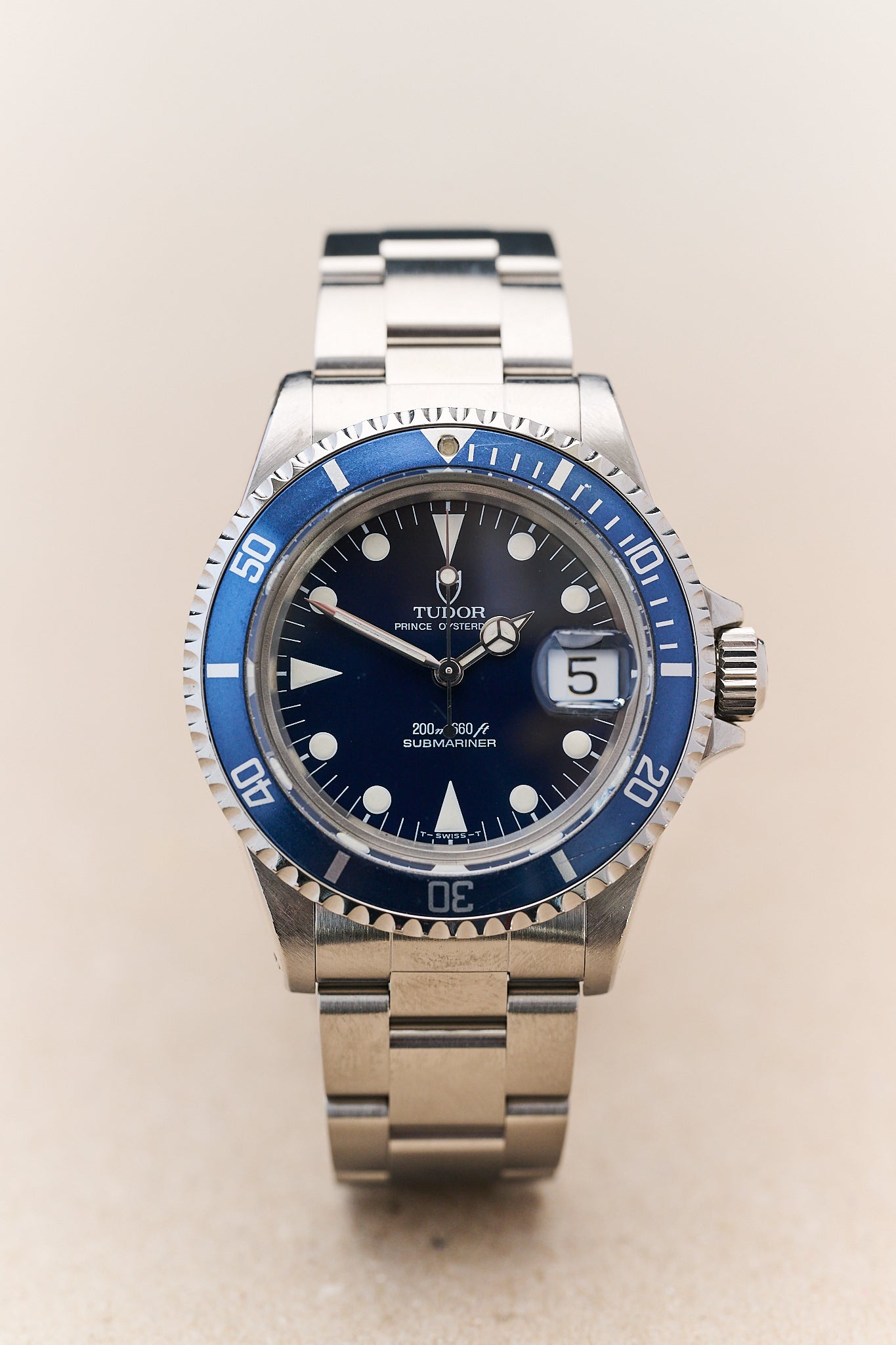 TUDOR SUBMARINER DATE 79090 'BLUE DIAL'