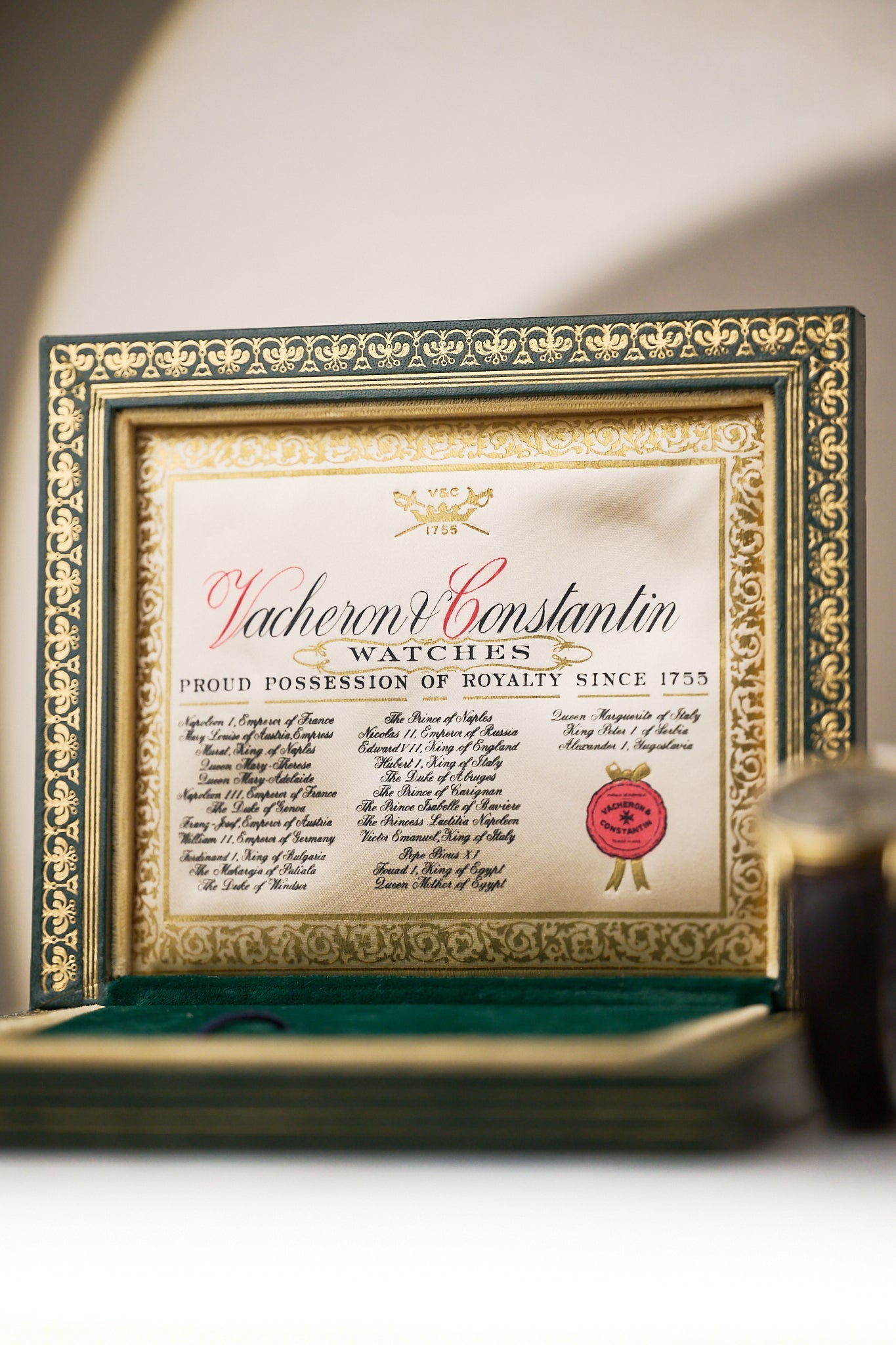 VACHERON CONSTANTIN 4240 TRIPLE DATE CALENDAR