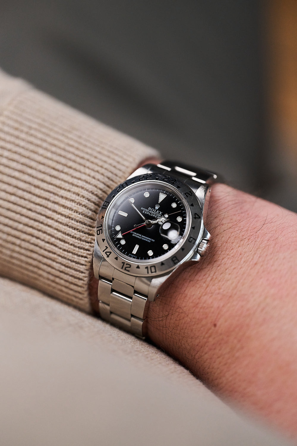 ROLEX EXPLORER II 16570 BLACK DIAL ‘SWISS ONLY’