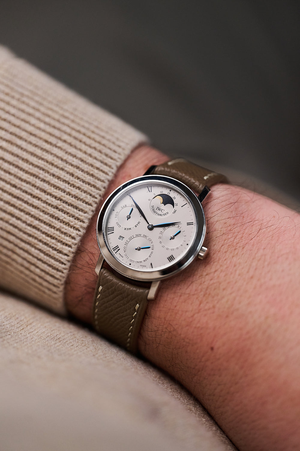 IWC PORTOFINO ROMANA PERPETUAL CALENDAR 'PLATINUM'