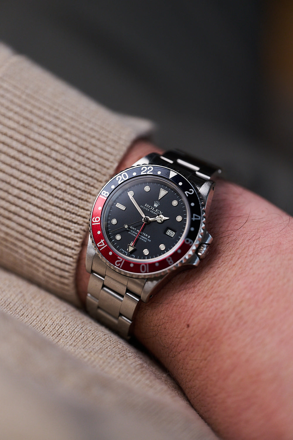 ROLEX GMT MASTER II 16760 'FAT LADY' MK1
