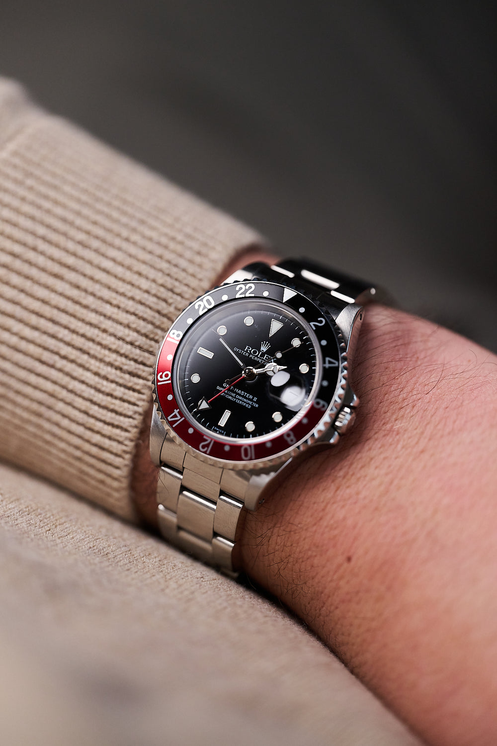 ROLEX GMT MASTER II 16710 'SWISS ONLY DIAL'