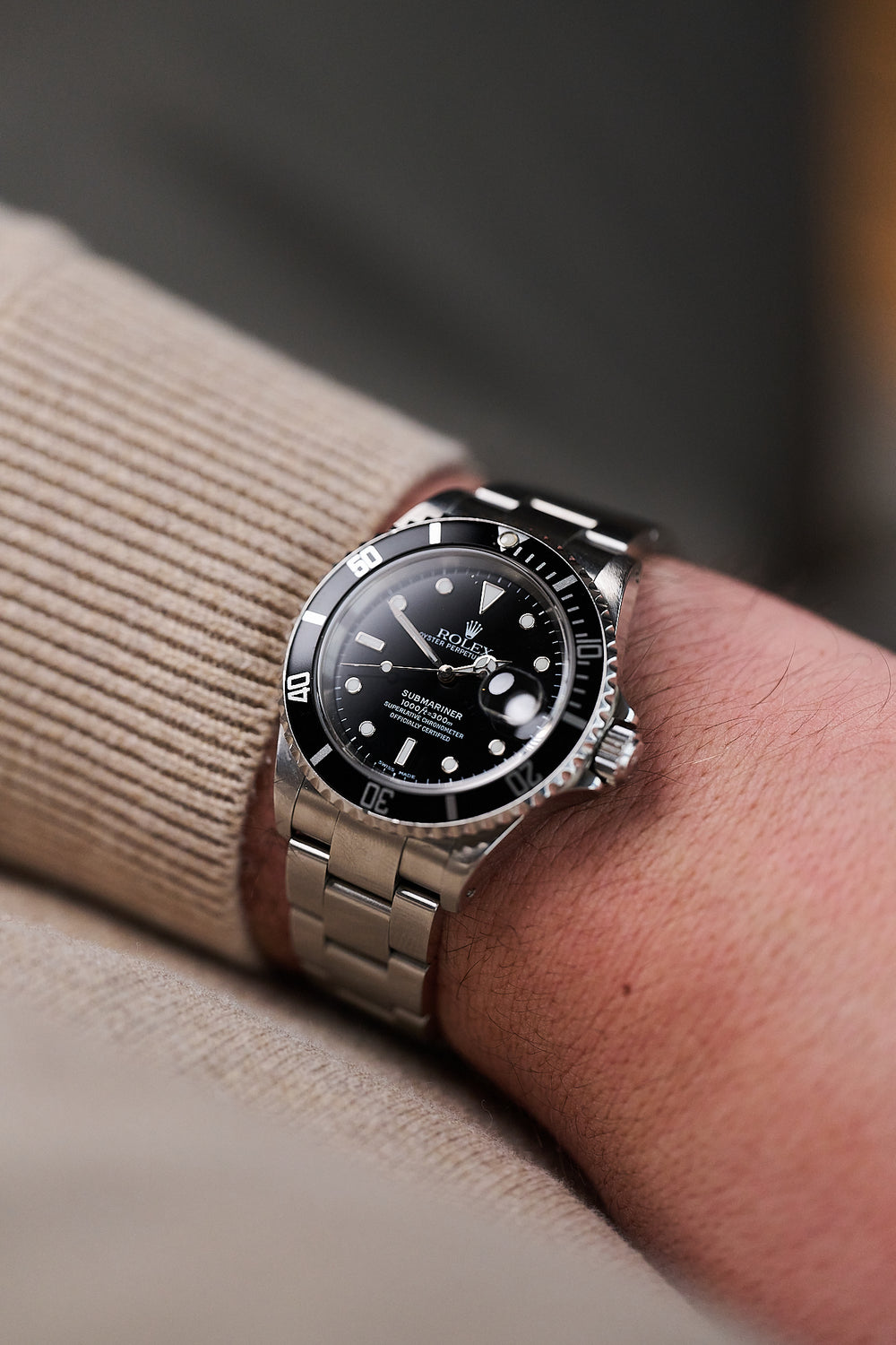 ROLEX SUBMARINER DATE 16610 FULL SET