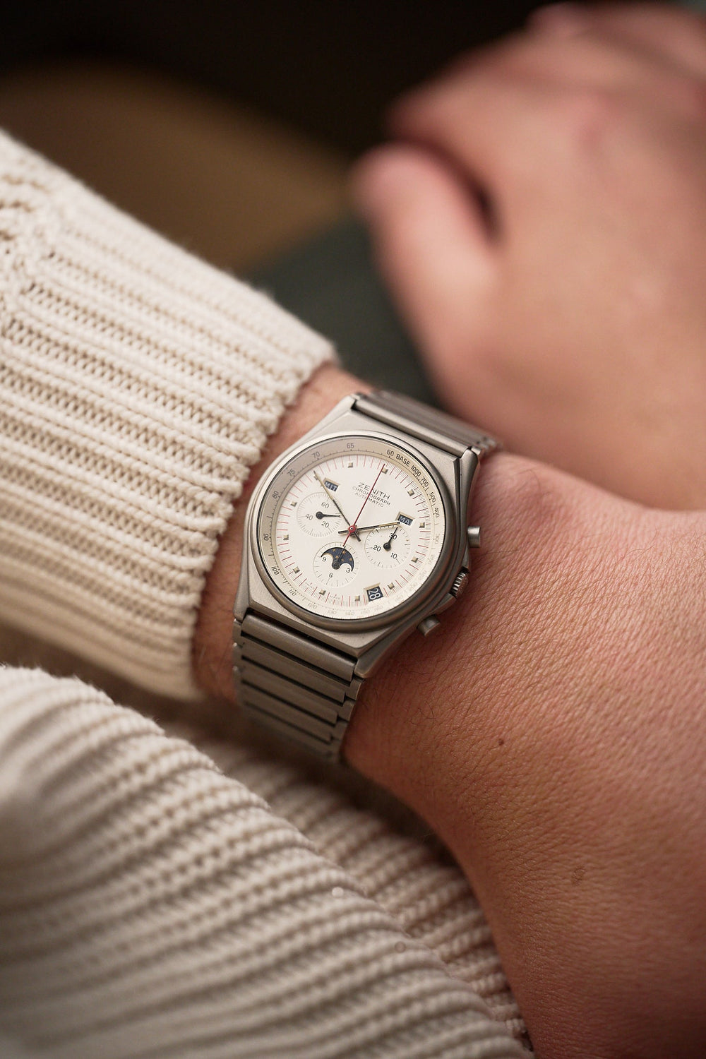 ZENITH 'PORT ROYAL' TRIPLE CALENDAR CHRONOGRAPH