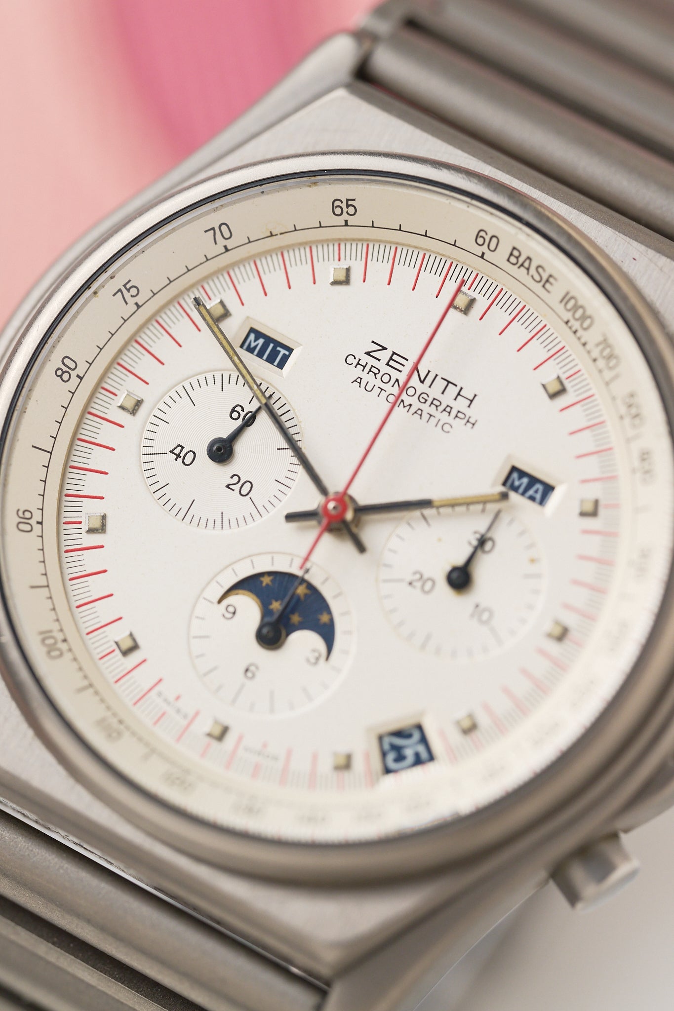 ZENITH 'PORT ROYAL' TRIPLE CALENDAR CHRONOGRAPH