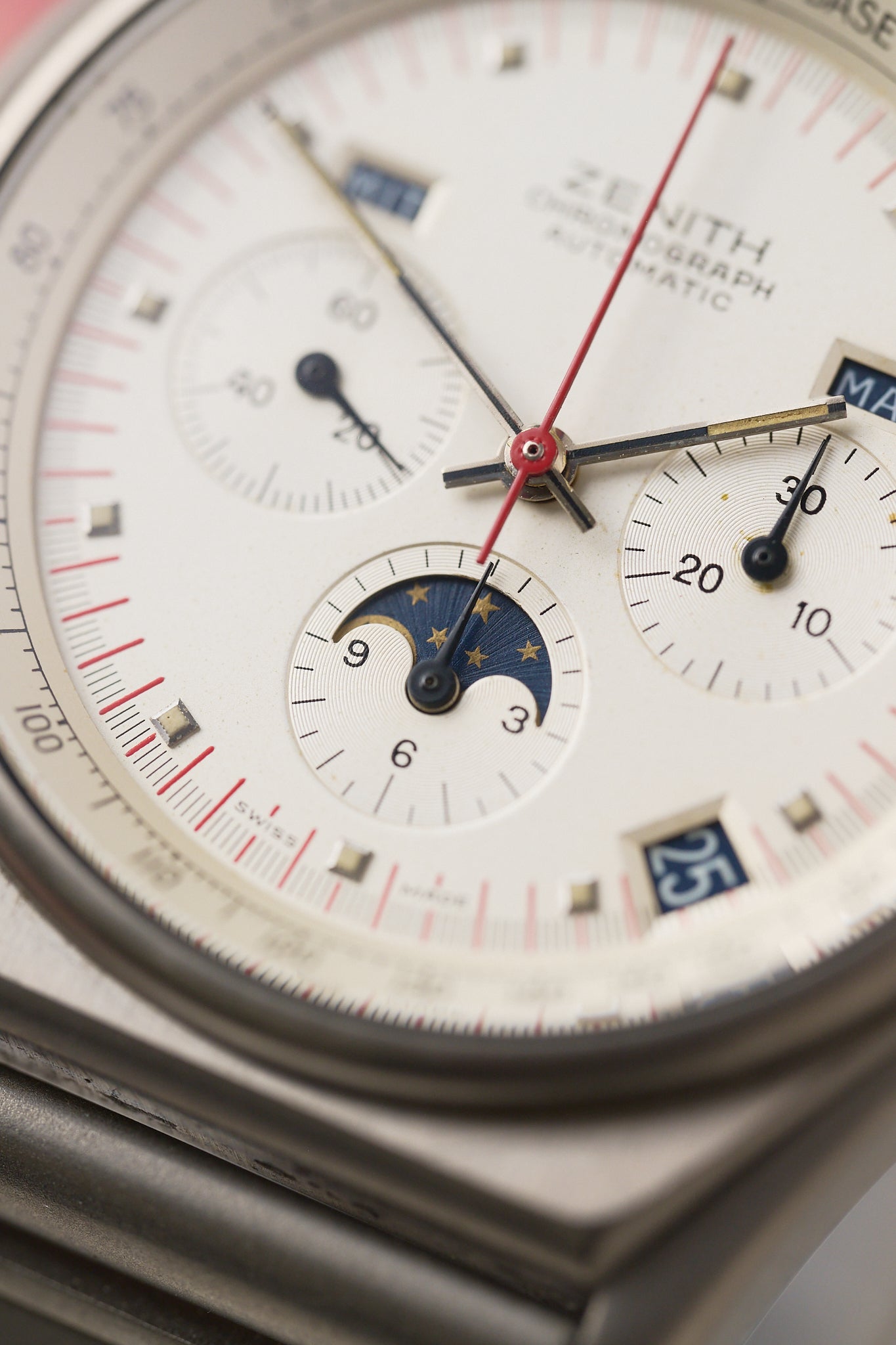 ZENITH 'PORT ROYAL' TRIPLE CALENDAR CHRONOGRAPH