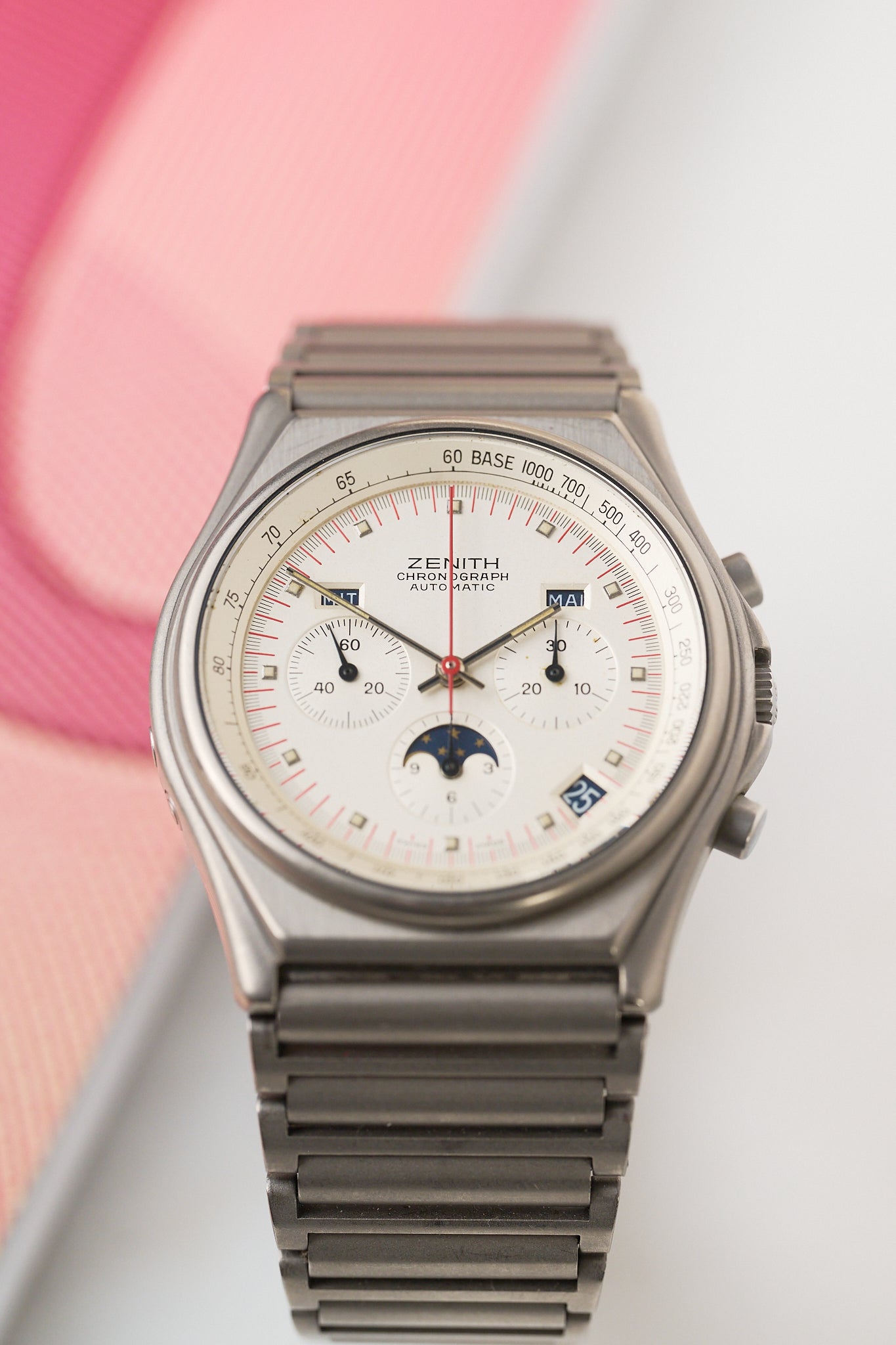 ZENITH 'PORT ROYAL' TRIPLE CALENDAR CHRONOGRAPH