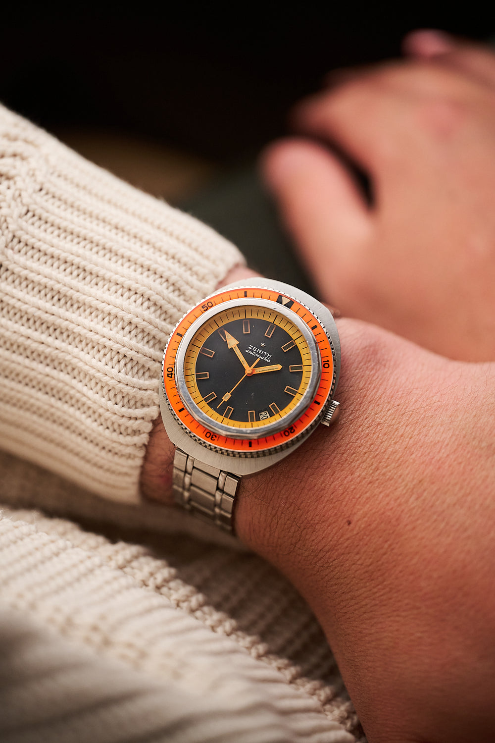 ZENITH SUB SEA 1000M A3637 ORANGE