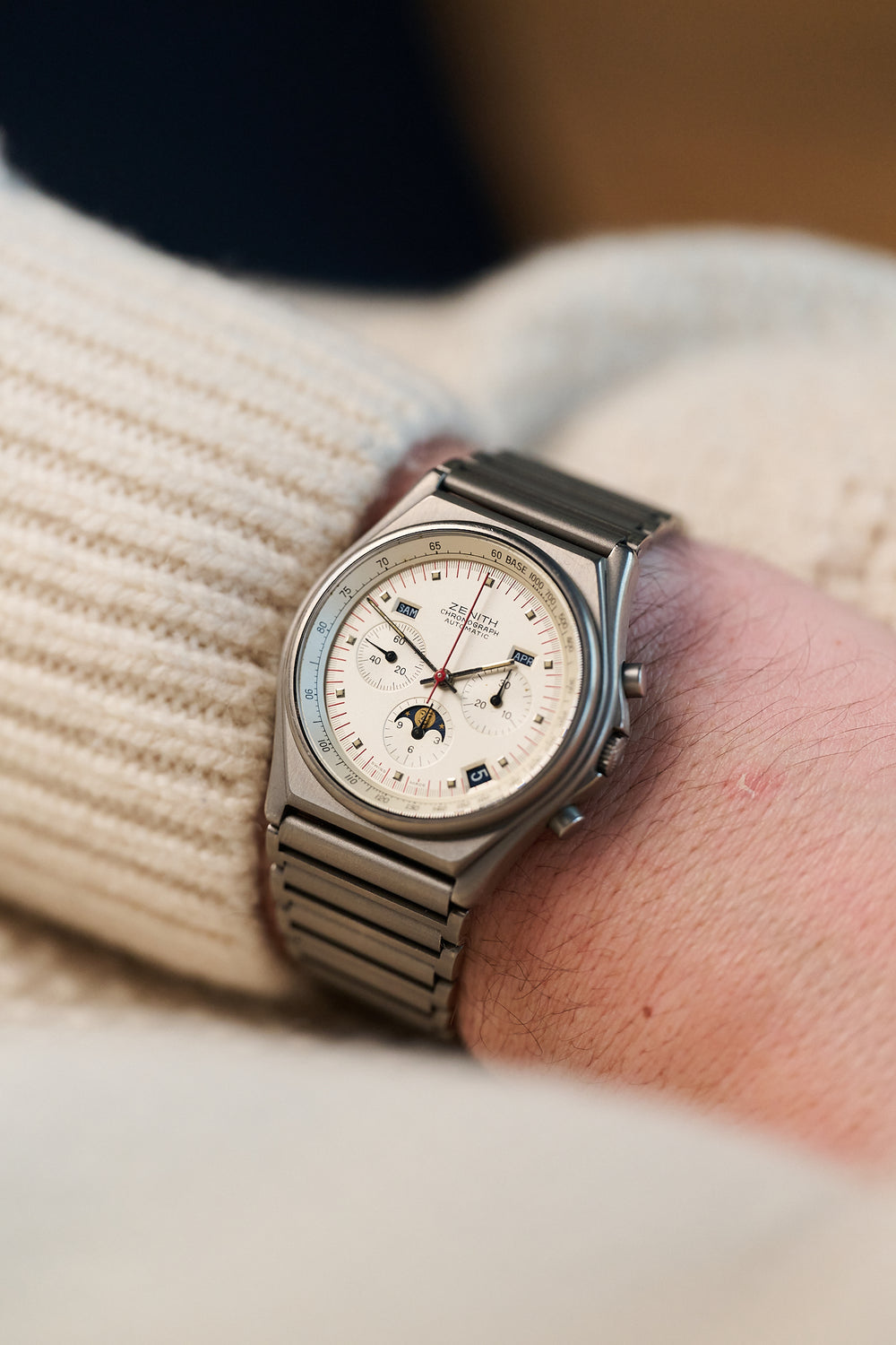 ZENITH 'PORT ROYAL' TRIPLE CALENDAR CHRONOGRAPH